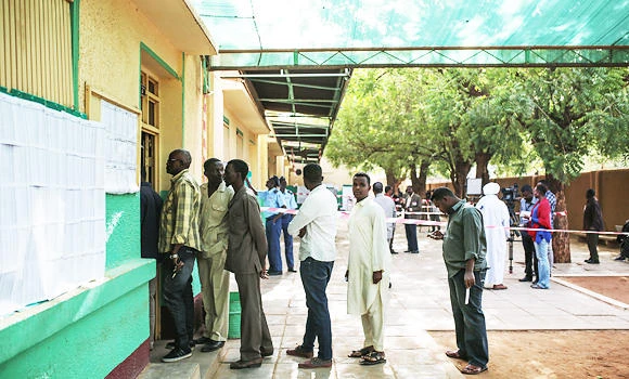 Sudan turnout low, opposition boycotts vote