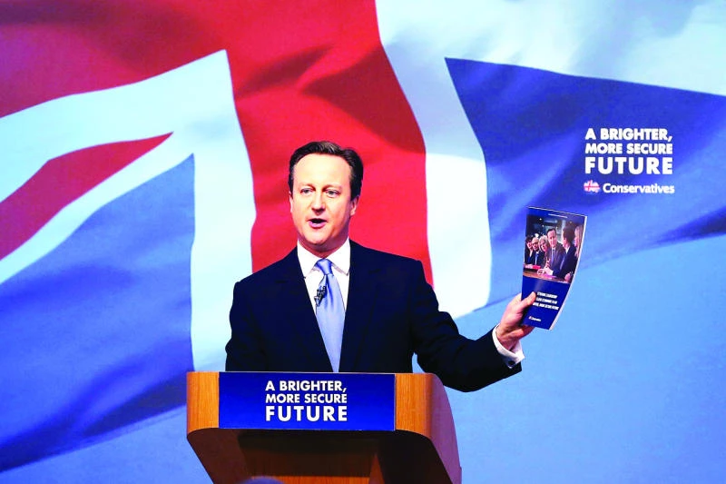 Cameron vows return to ‘good life’ in election fight