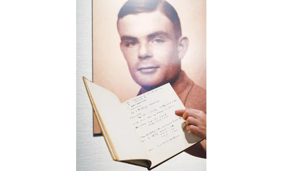 Alan Turing notebook sells for $1m
