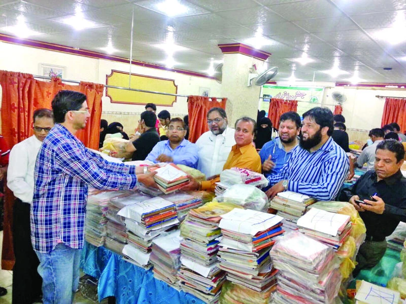 20,000 used textbooks given to needy students