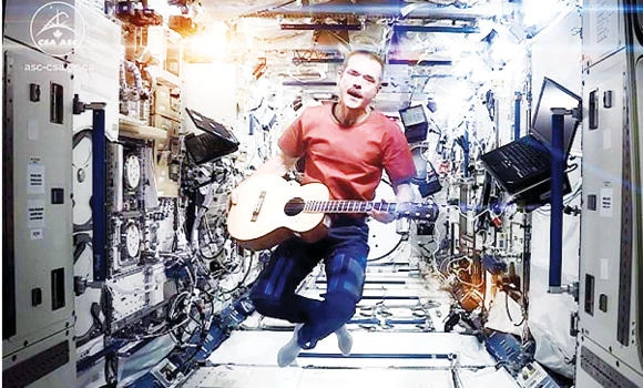 Astronaut Hadfield to release first space album