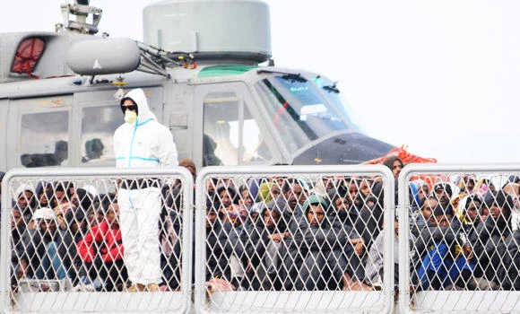 12 Italy-bound migrants thrown off boat