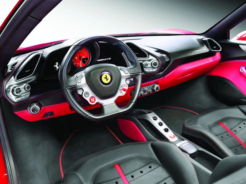 Ferrari 488 GTB sets a new benchmark for sports car sector