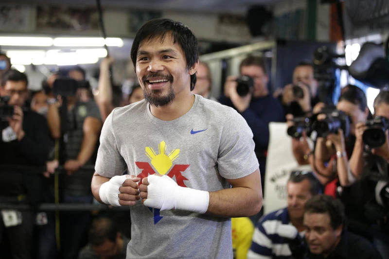 Pacquiao eager to trade blows with Mayweather