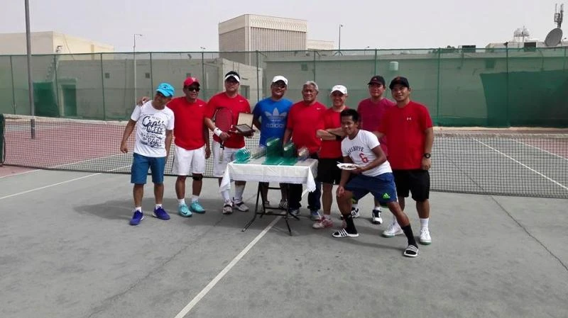 Yellow Team champion in 2015 FMTC Doubles Team Tennis tourney