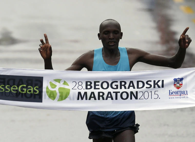 Kenyan trio wins men’s Belgrade Marathon