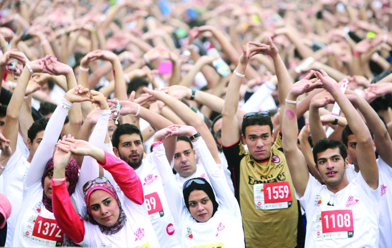 Sport lovers defy Cairo mayhem