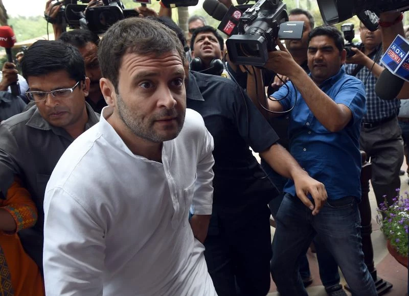 Rahul attacks Modi on farm crisis