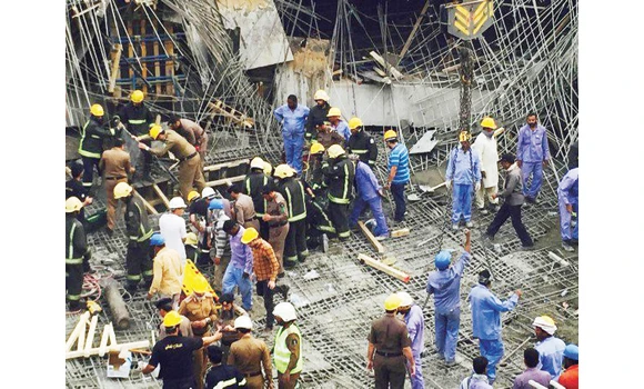 7 workers killed in Qassim building collapse