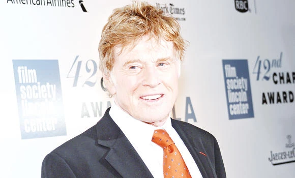 Hollywood veteran Redford honored