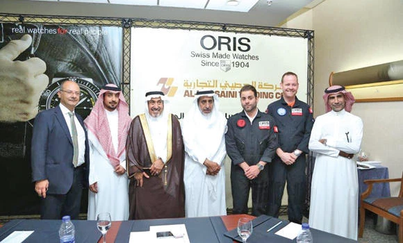 Oris pilots’ team showcases new collection in Baselworld