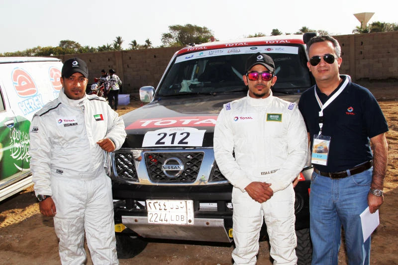 Saudi Total sponsors Essa Al-Dossary team in Rally Jeddah 2015
