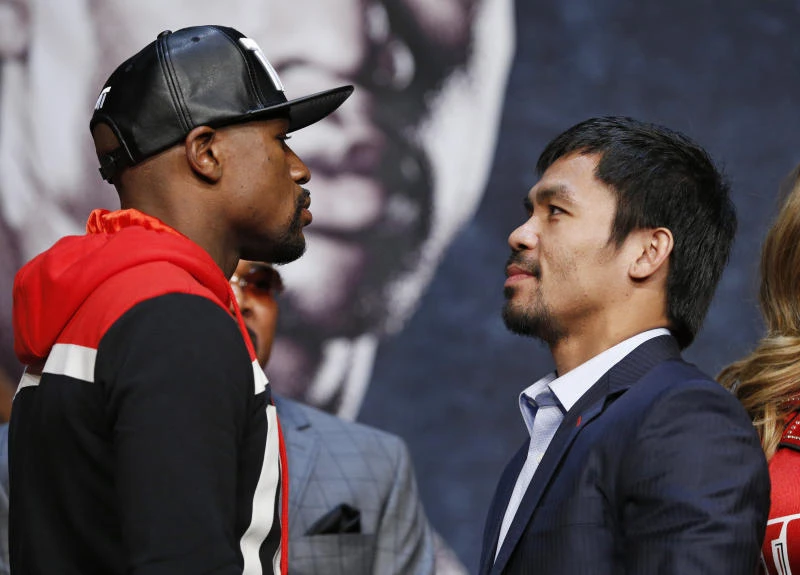 Mayweather, Pacquiao trade compliments not shots