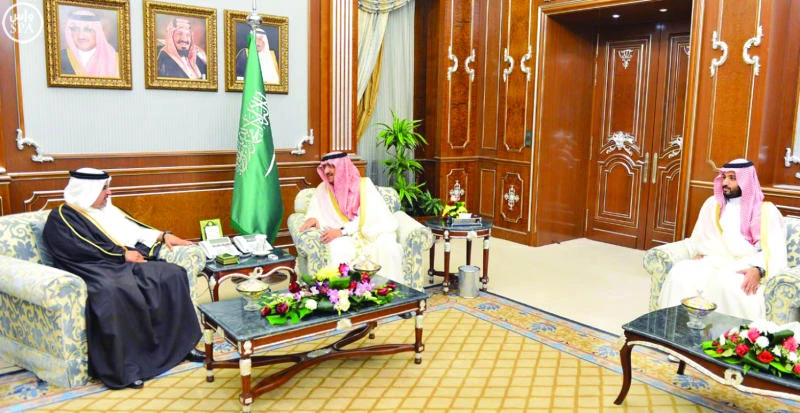 Bahraini crown prince congratulates crown prince, his deputy