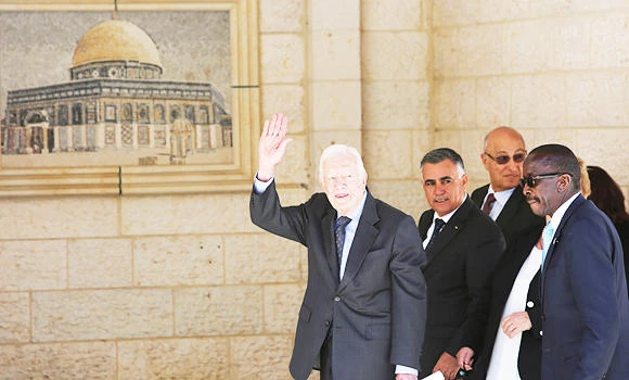 Carter laments ‘intolerable’ Gaza situation