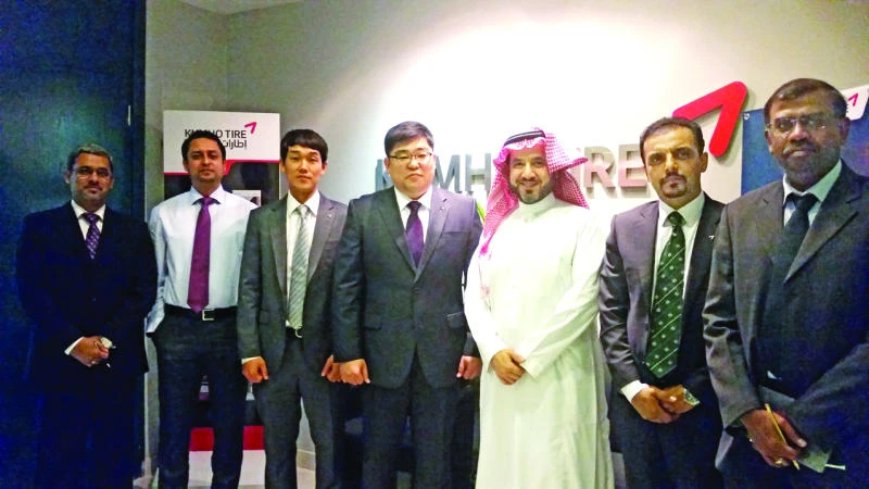 Kumho Tire’s top executive visits TSC
