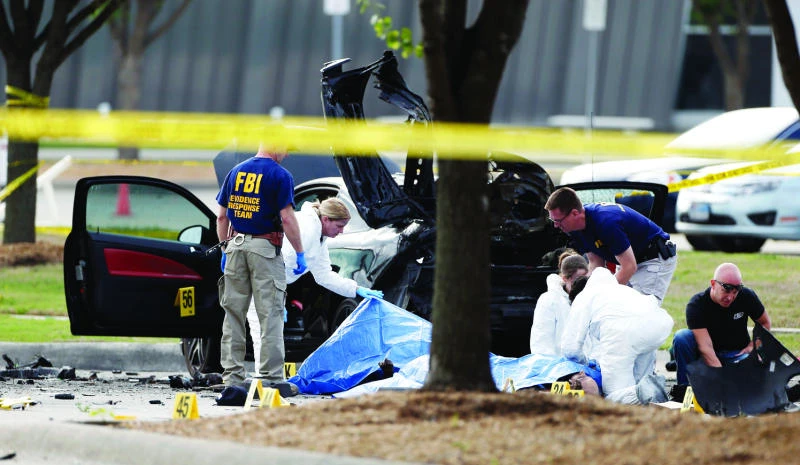 Police raid home of gunman in cartoon attack in Texas