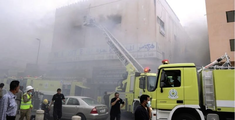 Fire claims two lives in Dammam