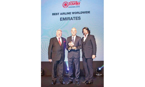 Emirates sweeps 4 titles at Business Traveller Awards