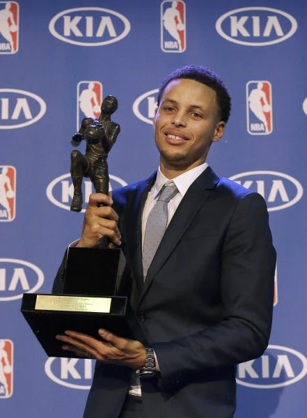 Warriors’ Stephen Curry voted NBA’s Most Valuable Player