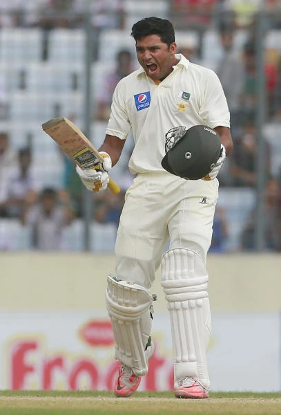 Azhar’s double ton puts Pakistan in command against Bangladesh