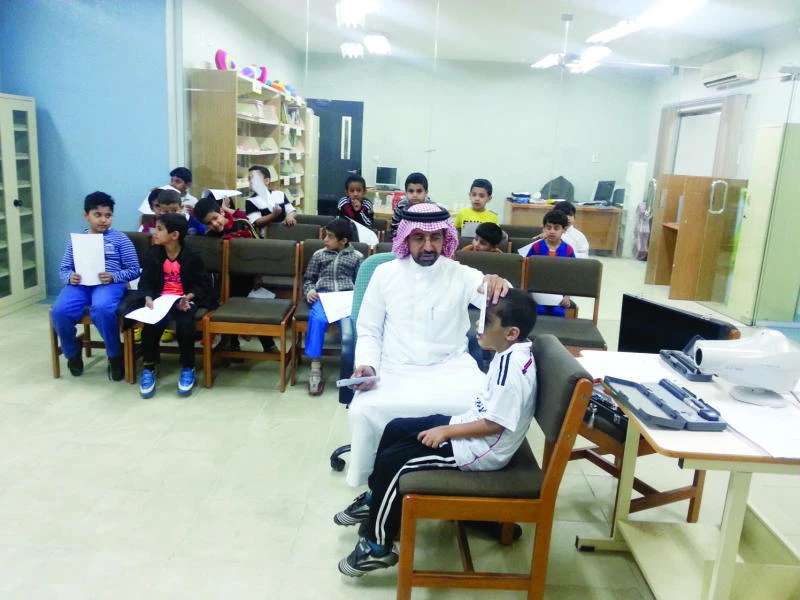 4% of students in Abha have eyesight problems
