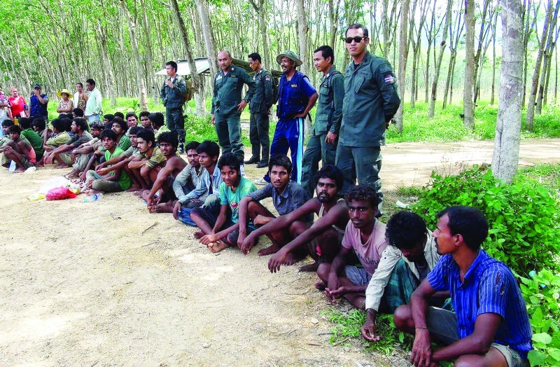 Over 100 Rohingya migrants found in south Thailand