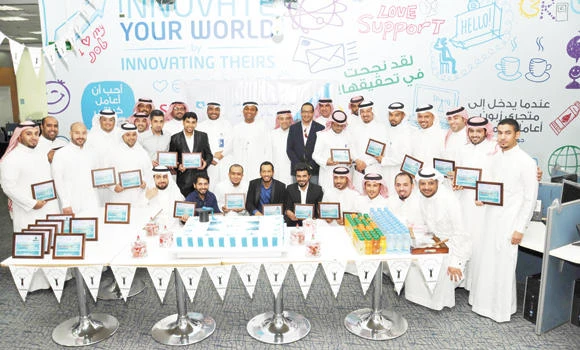Mobily honors customer care staff