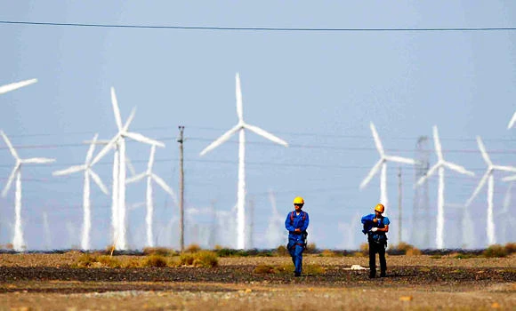 China going green