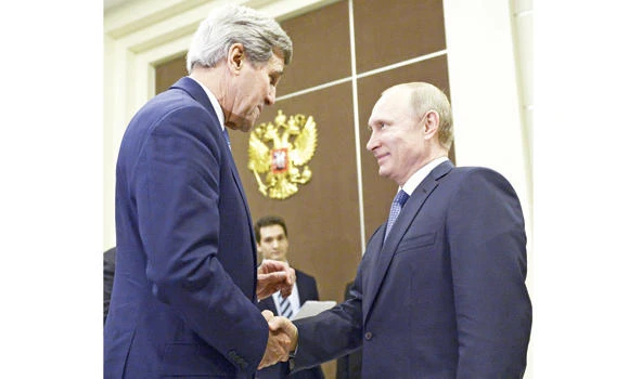 Kerry, Putin hold talks
