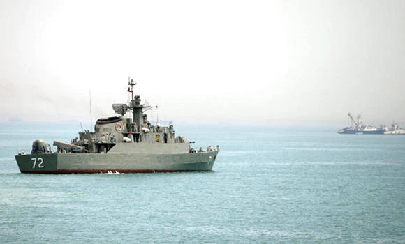 Iran Navy targets Singapore ship