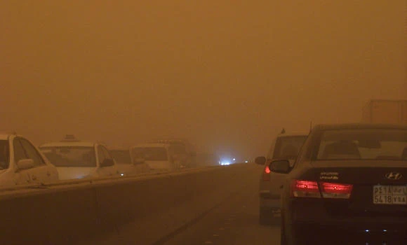Hail sandstorm uproots trees, cuts off power