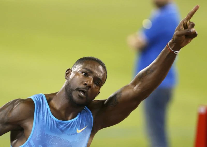 Gatlin runs 9.74 to win 100 at Diamond League opener in Doha