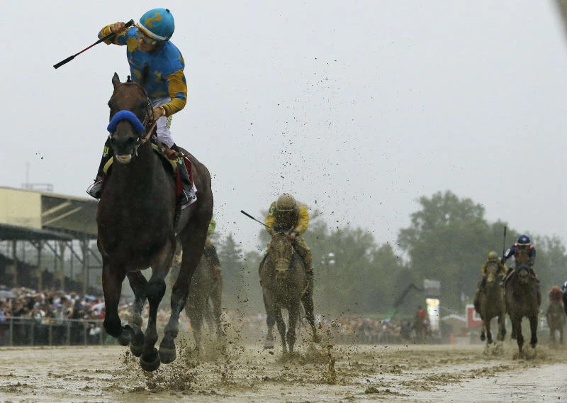 American Pharoah romps in Preakness; Triple Crown try next