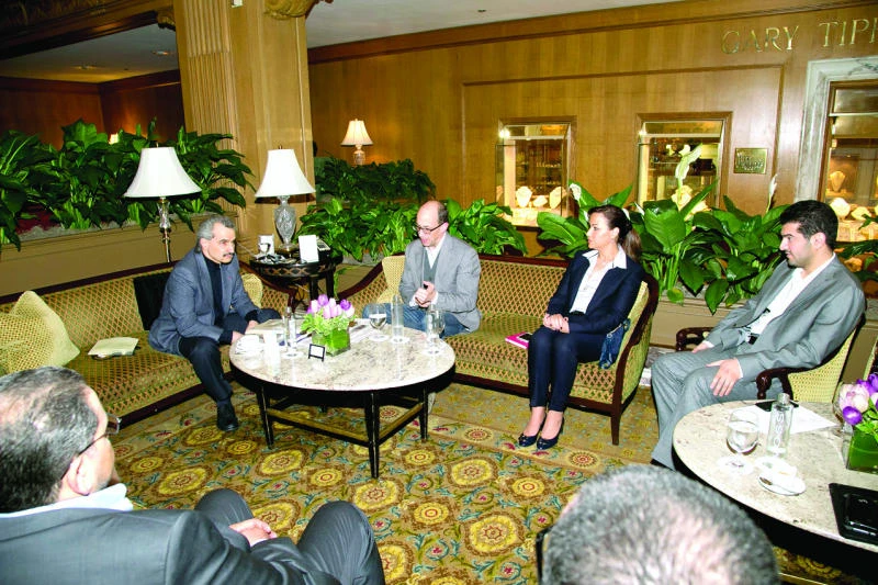 Prince Alwaleed meets Twitter’s CEO in Seattle