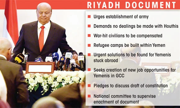 Yemen meeting backs raids, seeks safe zones