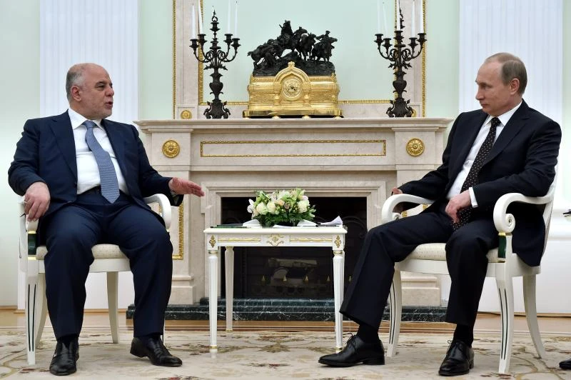 Iraqi PM urges Russia to boost role in fighting IS
