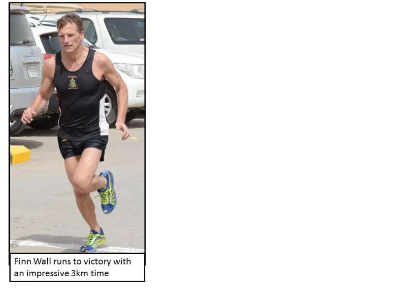 Walls wins his first Riyadh Triathletes event