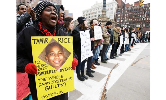Cleveland calmly awaits decisions in 3 killings by police