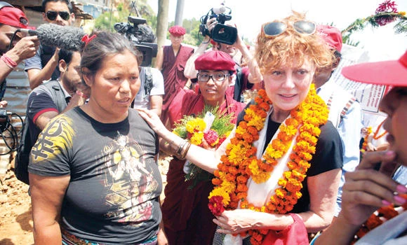 Susan urges tourists to visit Nepal
