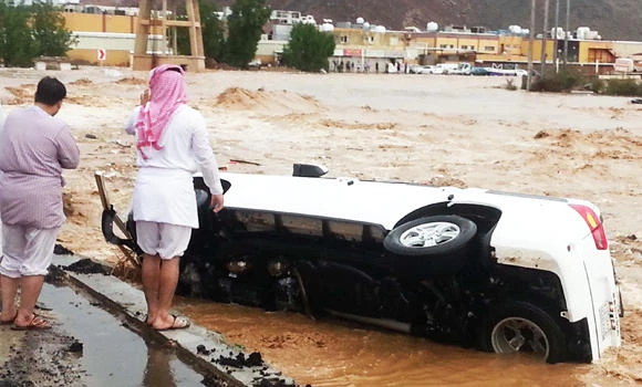 Car swept away in flash floods; 3 bodies found
