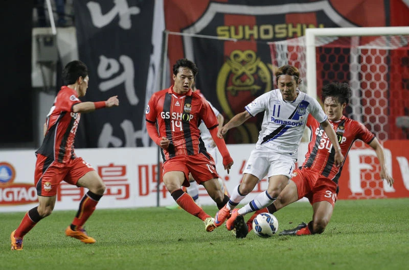 Gamba, Guangzhou book AFC quarterfinal places