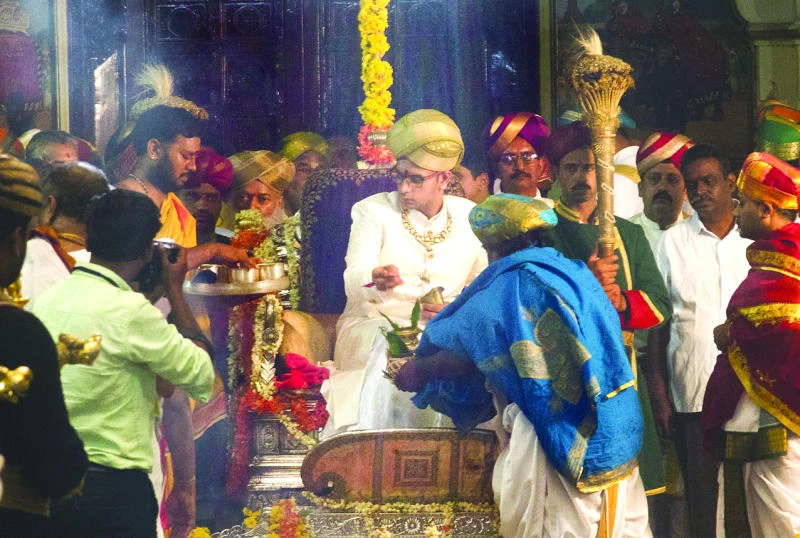 23-year-old gets crowned as maharaja of Indian dynasty