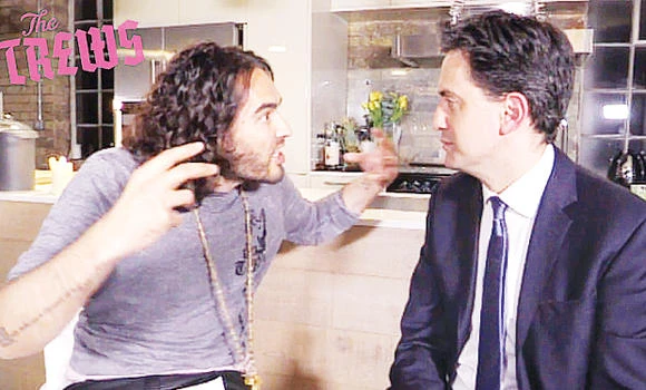 ‘Is it a joke?’ Russell Brand’s Miliband interview mocked