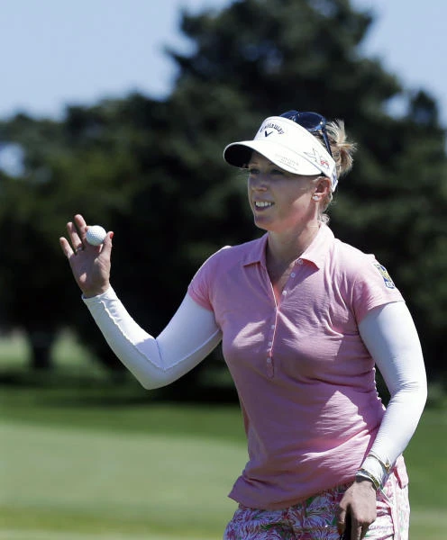 Morgan Pressel keeps lead in ShopRite LPGA Classic