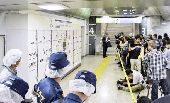 Corpse left in suitcase at Tokyo station for a month