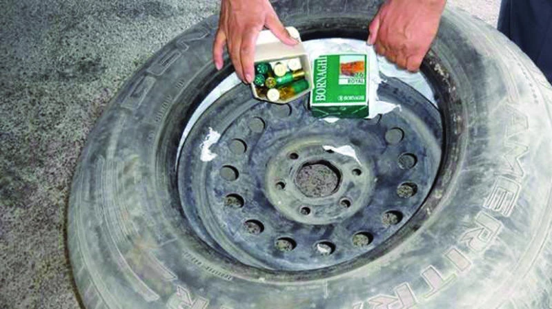 Foiled: Bid to smuggle 11,000 bullets