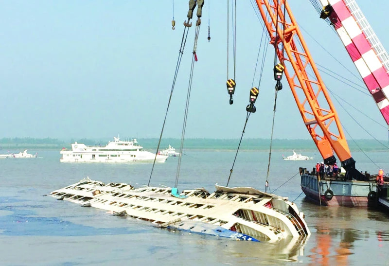 Kin angry over China ship mishap
