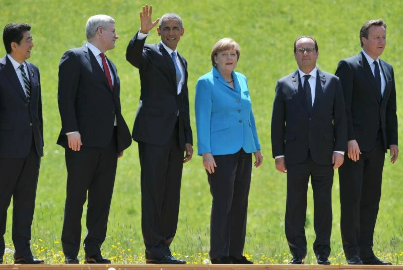 G7 summit opens with tough line on Russia