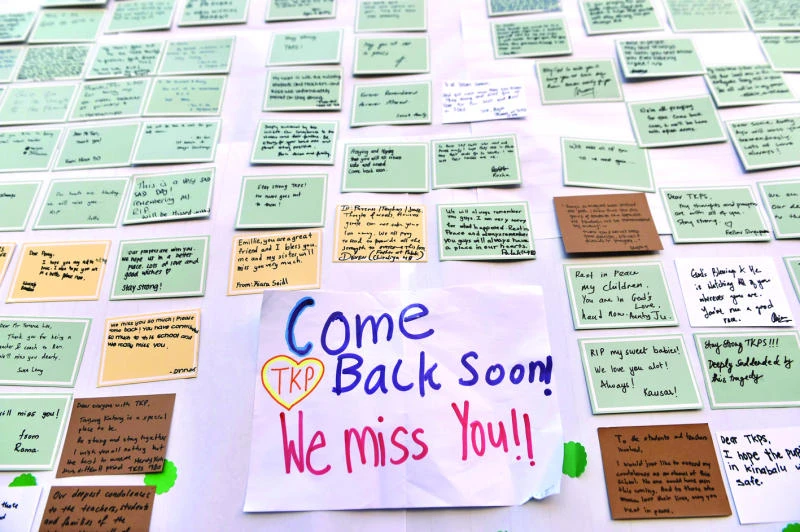 Singapore mourns students’ death in Malaysia quake